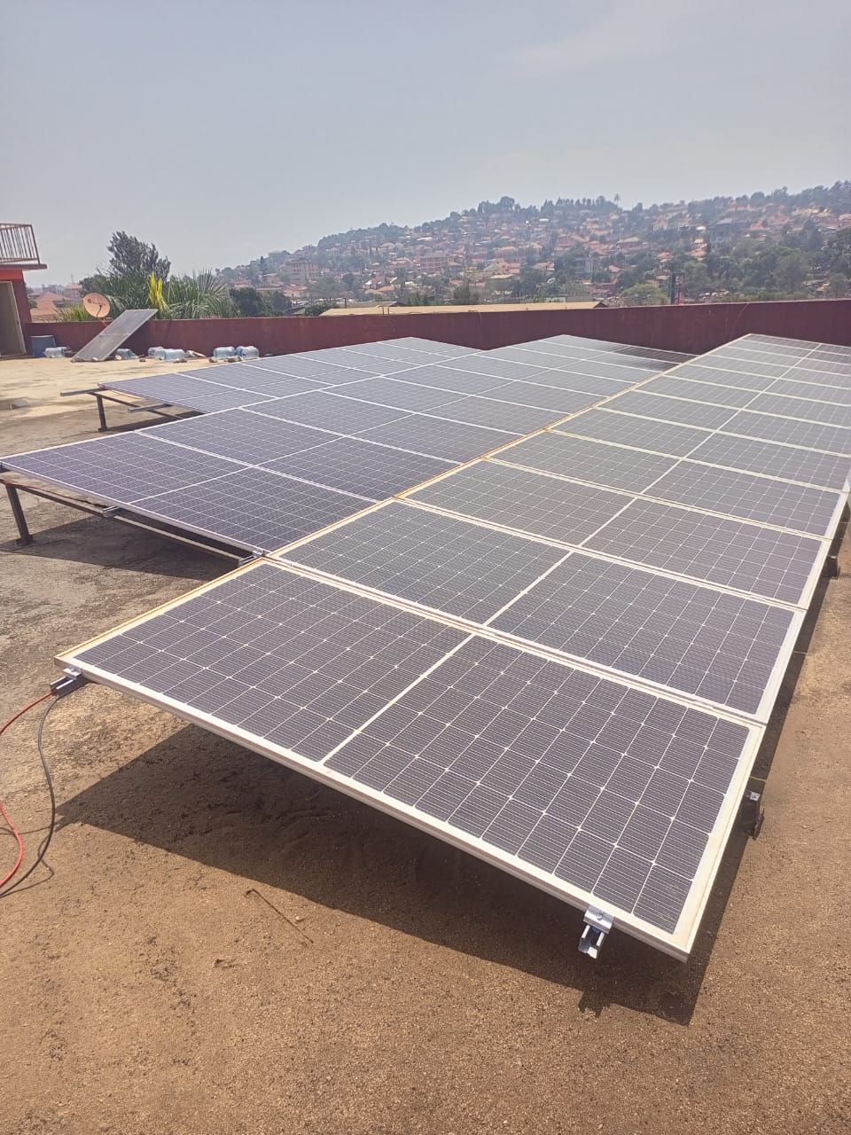 18kVA commercial solar system with 40kWh battery bank
