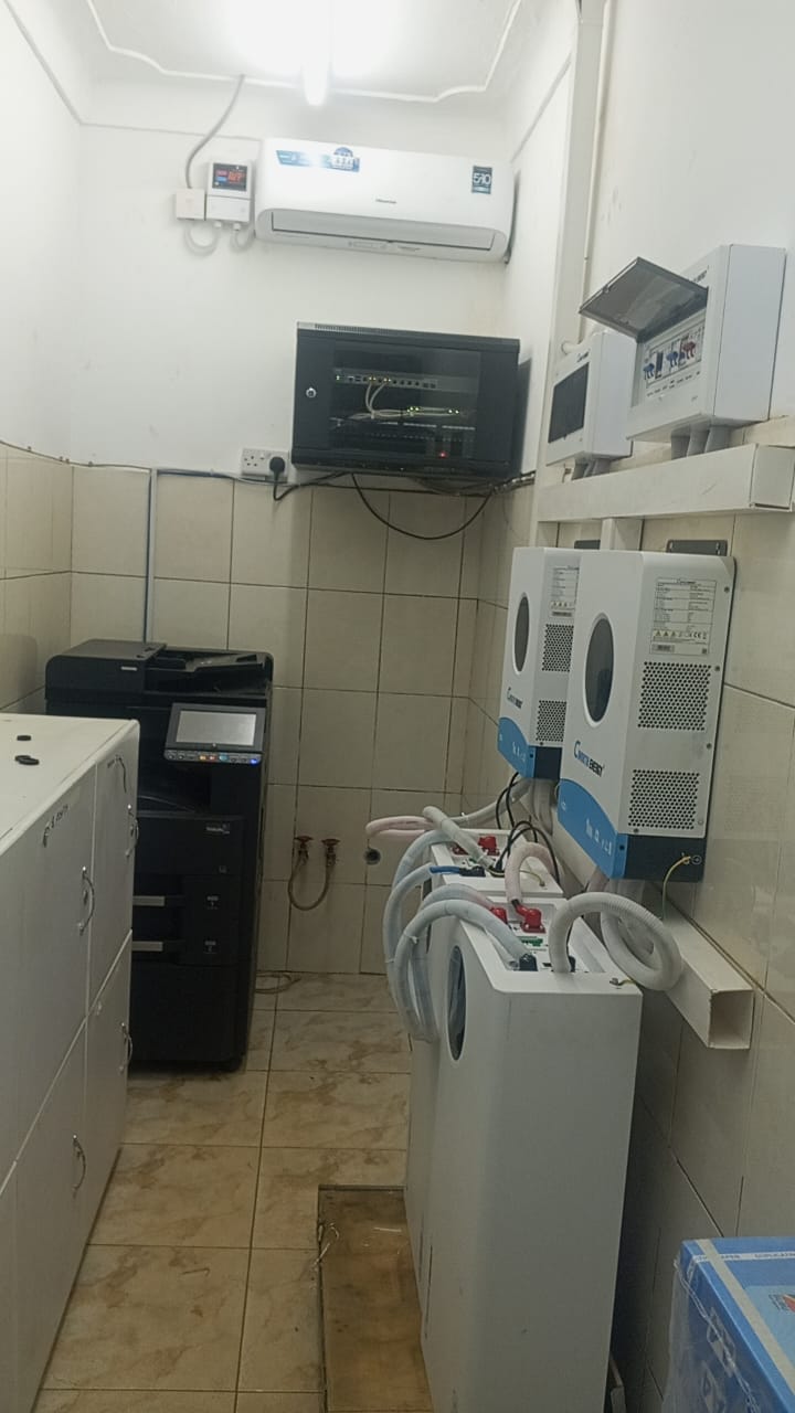 Kijani Forestry Gulu 12kVA 20kWh solar system by NilePhase Energy